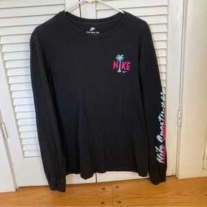 Nike Air the Nike Tee long sleeve black large